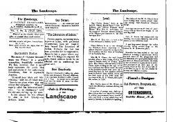 1880 The Landscape A Country Newspaper