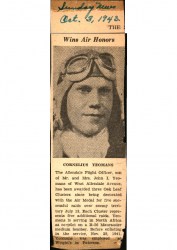 1943-10-03 Cornelius Yeomans wins Air honors