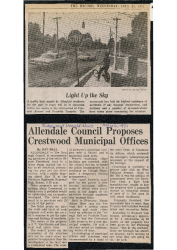 1971-05-06 Allendale Council proposed Crestwood Municipal Offices