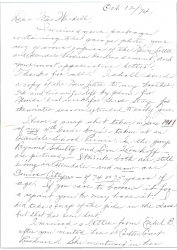 1974-10-12 Letter to Pat Wardell from Ella Appert