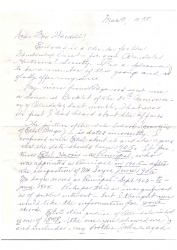 1975-03-09 Letter to Pat Wardell from Ella Appert